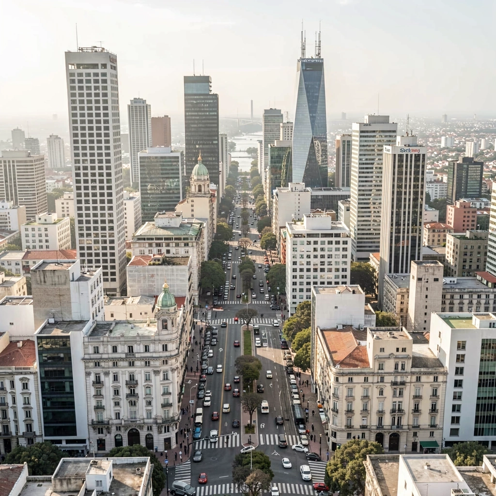Perspectiva urbana Buenos Aires